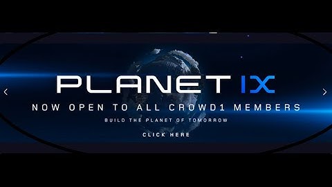 PLANET IX // Learn & Earn With Pravas//