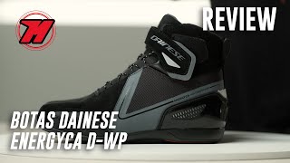 Zapatillas de moto Dainese Energyca D-WP, ¡impermeables y MUY cómodas! 🥾🏍️