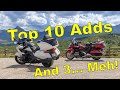 Ref:tP88KGMmgAI Top 10 things you need for your new goldwing !!