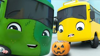 Buster's Wobbly Tooth on Halloween | Baby Cartoons - Kids Sing Alongs | Moonbug