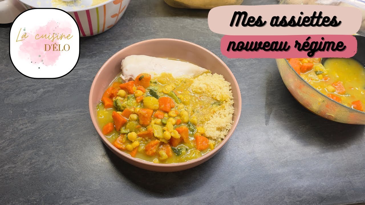 Mes assiettes nouveau régime