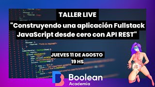 Construyendo una aplicación Fullstack JavaScript desde cero con API REST - Parte 1