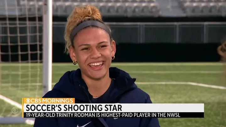 Trinity Rodman: Soccers Shooting Star | CBS Mornings