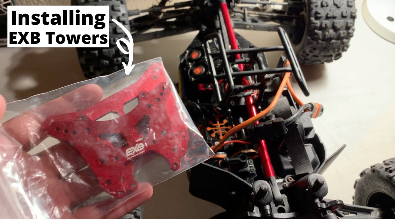 Upgrade  Kraton 6s  EXB Shock Towers