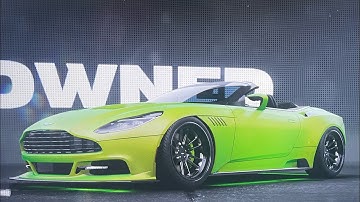 2019 Aston Martin DB11 Volante Customization in Need for Speed Unbound on PS5