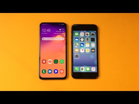 Galaxy A40 vs iPhone 7 -  Speed Test!