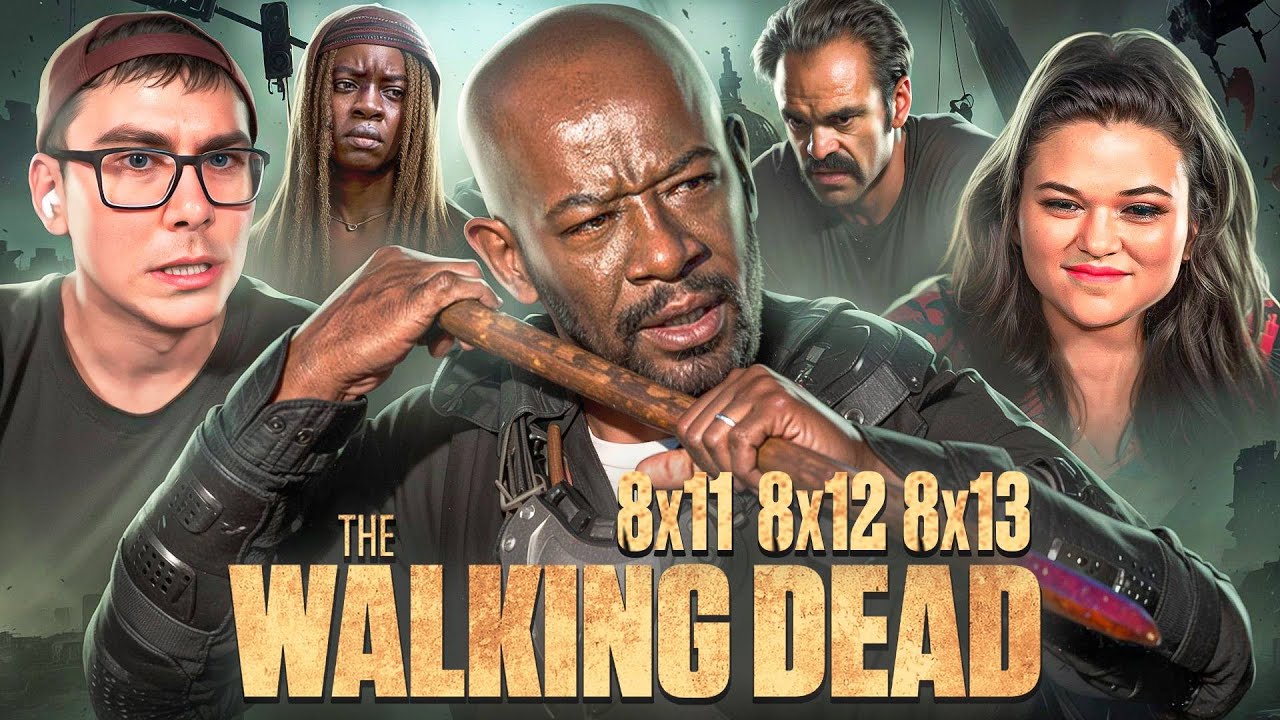 The Walking Dead 8x11–8x13 Reaction — The Show Goes On |First Time Watching|