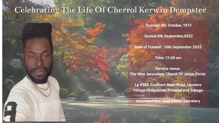 Celebrating the Life of  Cherrol Kerwin Dempster