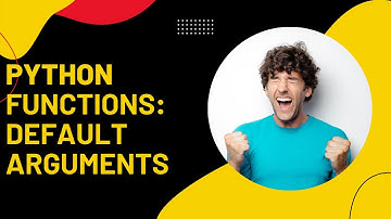 Python Functions: Default Arguments | Functions | Lecture-22 | Python tutorial in Hindi