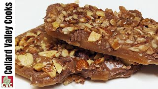Old Fashioned Butter Toffee Recipe - Classic Homemade Candy - Mama's Southern Recipes