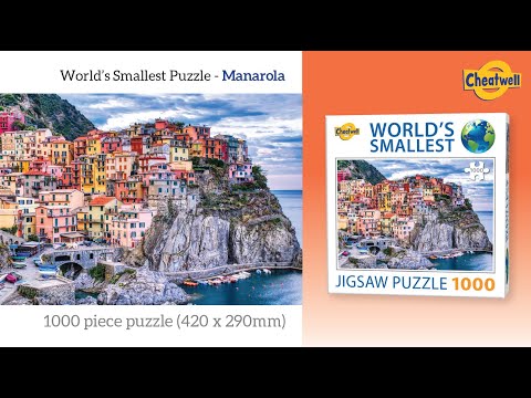 Cheatwell Games World's Smallest Puzzles – Puzzle 1000 Pezzi Phuket, Thailandia, Panorama Spiaggia, Dimensioni Miniature - 5