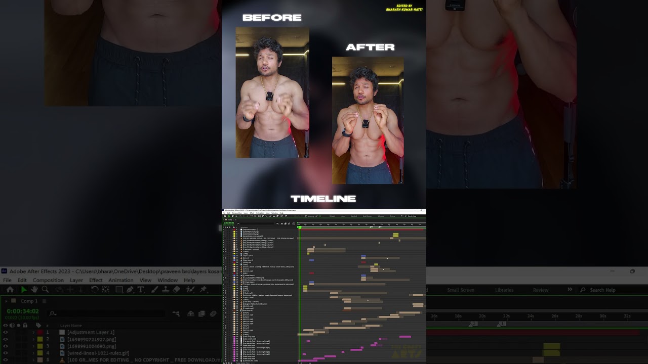 breakdown of a test reel which was edited for  @praveenfitnessfamily5671 | the goofy arts |