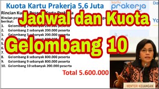 Bocoran Jadwal Prakerja Gelombang 10 Dibuka, Login prakerja.go.id Untuk Gabung Prakerja Gelombang 10