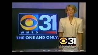 WMBD Station ID 1998 #1 Thanks for Watching CBS 31, The One and Only