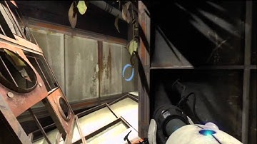 Portal 2 (XBOX 360) - Single Player - Chapter 1 (The Courtesy Call) Part 6 - Test Chamber 04