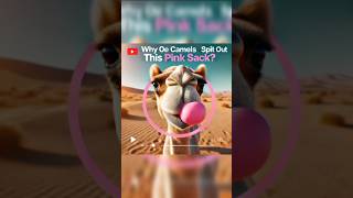 "Why Do Camels Spit Out a Pink Sack?" #shorts #facts #youtubeshorts #animals #camel