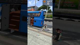 INILAH YANG TERJADI KETIKA NGERJAIN PENUMPANG PINGGIR JALAN‼️👆🗿 #shorts #bussid #meme #update