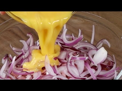 Vídeo: Pollock Frito Com Cebola