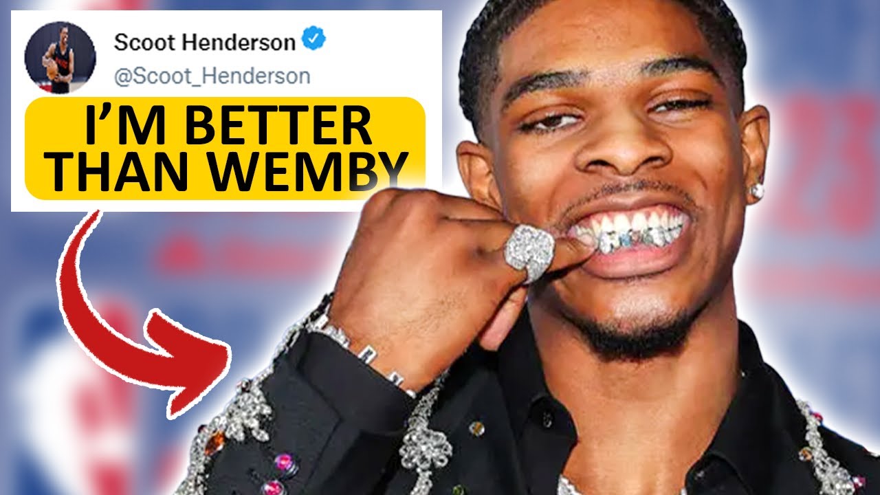 Scoot Henderson is NOT who you think he is...