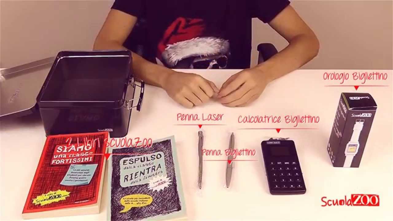 AURICOLARI BIGLIETTINO - L'UNBOXING! #ScuolaZoo - YouTube