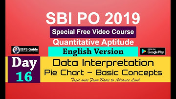 Data Interpretation - Pie Chart ( Basic Concept ) | SBI PO 2019 | Quantitative Aptitude | Day - 16