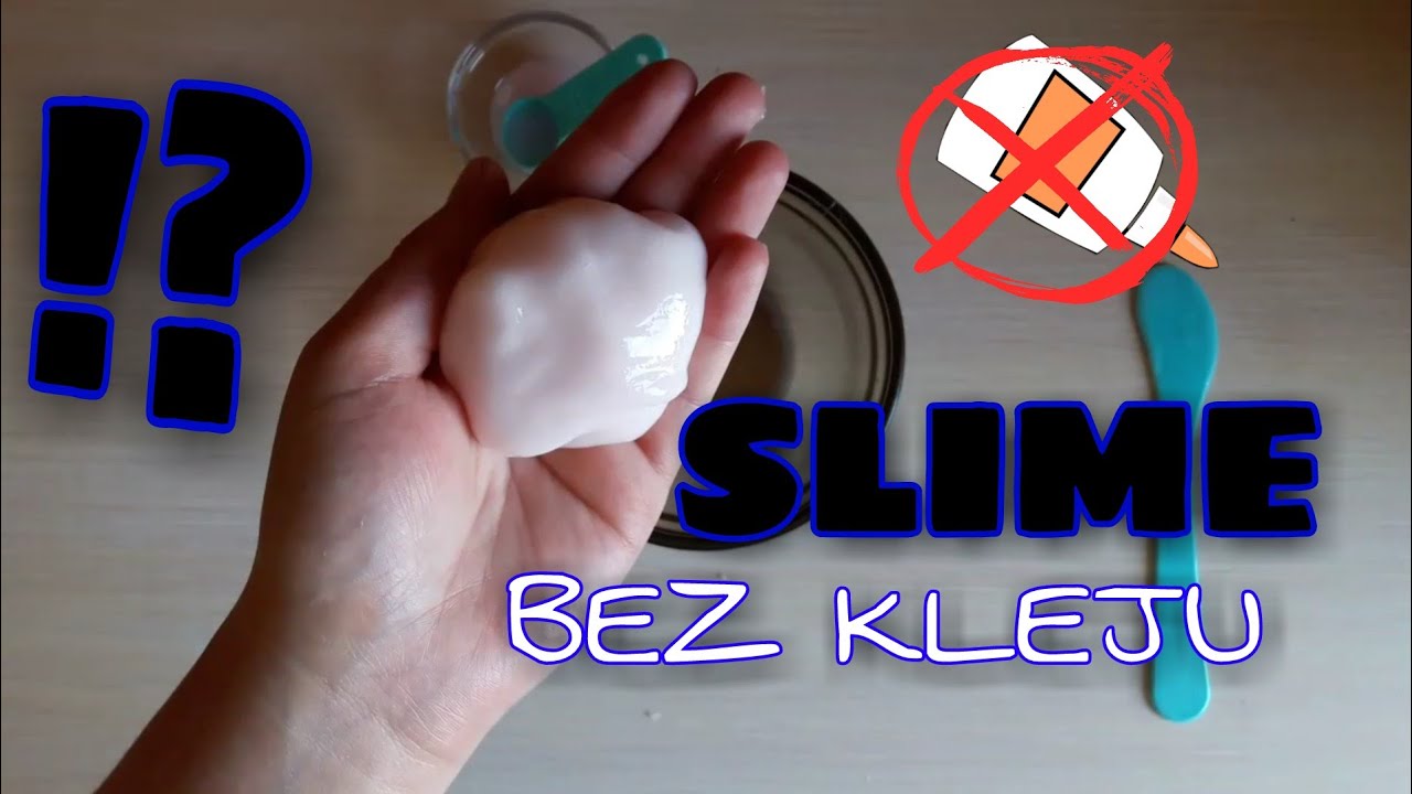 Jak Zrobić Slime Z żelu Do Golenia Jak zrobić Slime bez kleju ? - YouTube