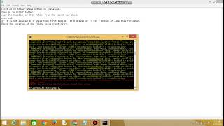 Installing additional libraries of python (numpy,scipy) part2 Profile