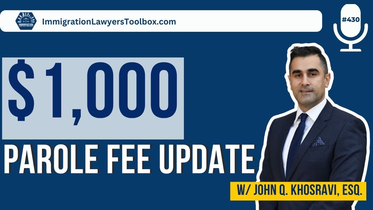 $1,000 Parole Fee Update