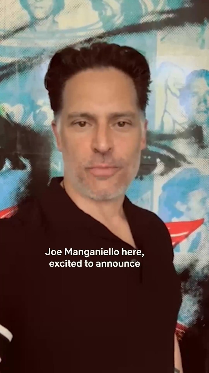 look who's your #GeekedWeek 2024 Live main host! tune in september 19 #netflix #joemanganiello