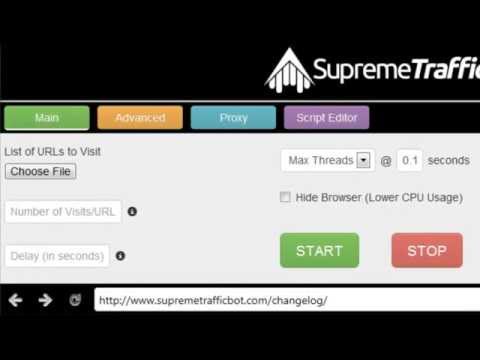 Supreme Traffic Bot - Advanced Tutorials - Part 5