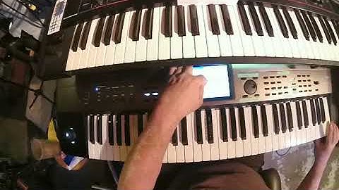 Korg Krome EX, How to do Splits and Layers