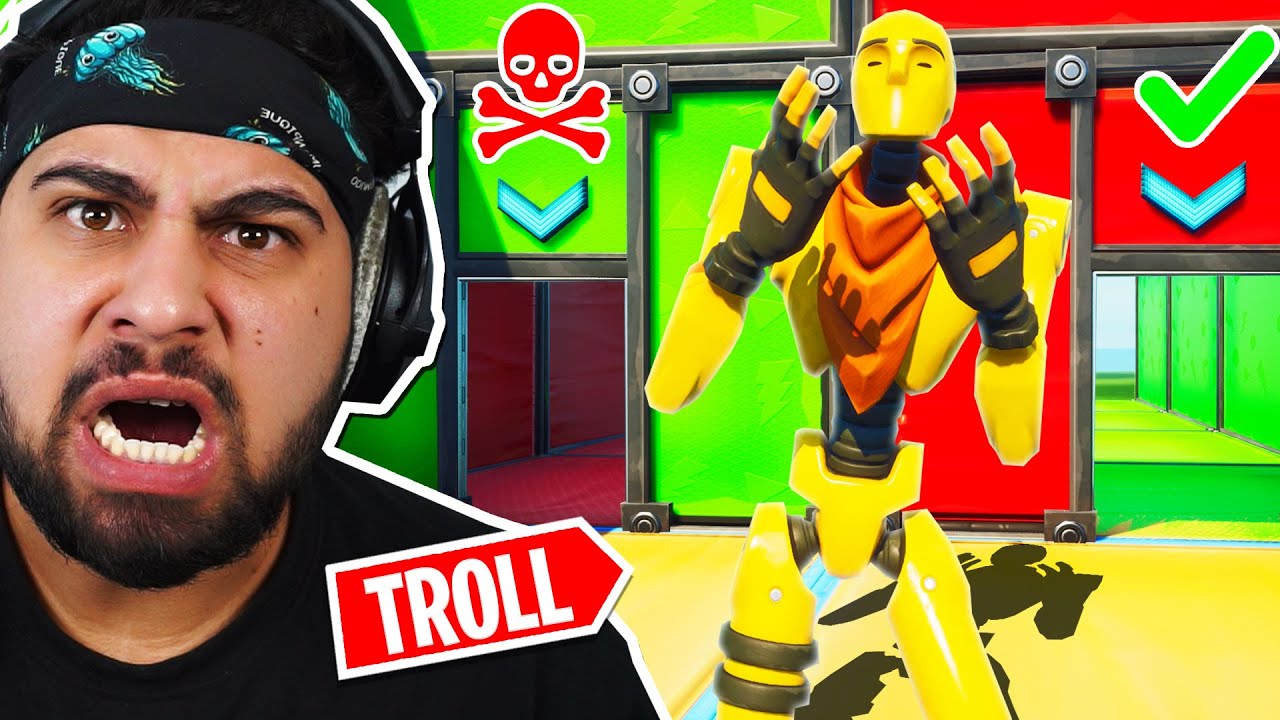 Wir spielen den Hässlichsten Troll Deathrun in Fortnite!