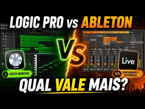 Logic Pro vs Ableton Live: Qual DAW Vale Mais a Pena?