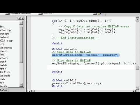 Calling MATLAB from C Code.mp4