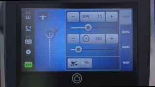 BERNINA Q Series Sit-Down models (Q 16, Q 20): User Interface Tour