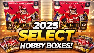 2025 Select Football Hobby Box Opening! Tons of Prizms!