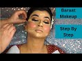 Baraat makeup tutorial  easy step by step  long lasting base  lots of tips  voiceover