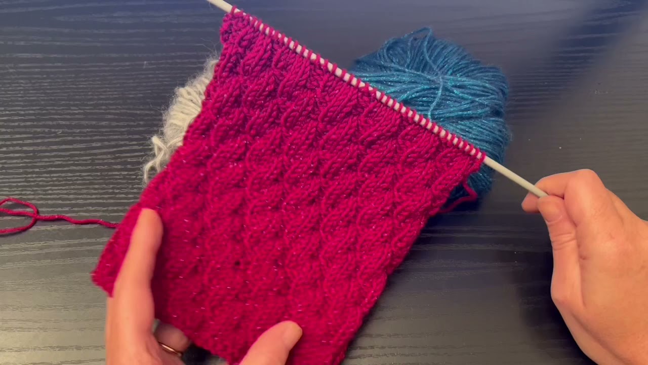 Maglia ai ferri. Punto torciglioni in diagonale…facile