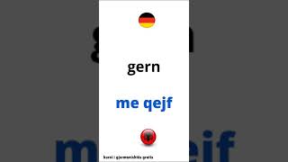Meso Gjermanisht - Fjale Gjermanisht Shqip
