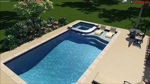 Platinum Pools - N  Hurt Pool Video - Designed by Clay Givens