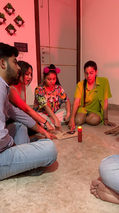 Bhoot Ko Aj Ghar Mai Bula Liya Ouija Board ki Madaad Se🧟‍♂️ #bhootiya #bhoot #haunted #horror