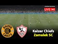 🔴Live- Kaizer Chiefs vs Zamalek SC | CAF Confederation Cup 2025 | PES21 Game Simulation