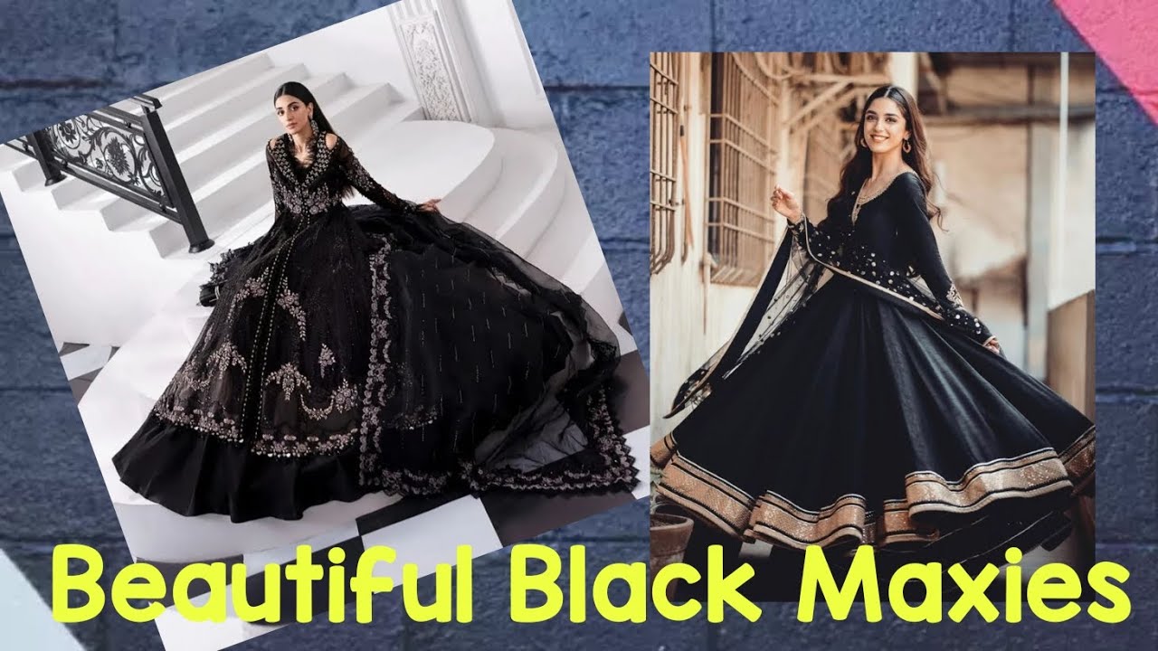 Elevate Unique Black Maxi Dresses