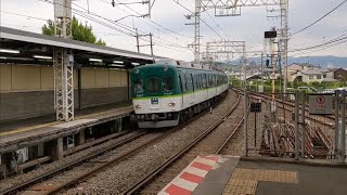 京阪2600系30番台2673F準急中書島駅発車