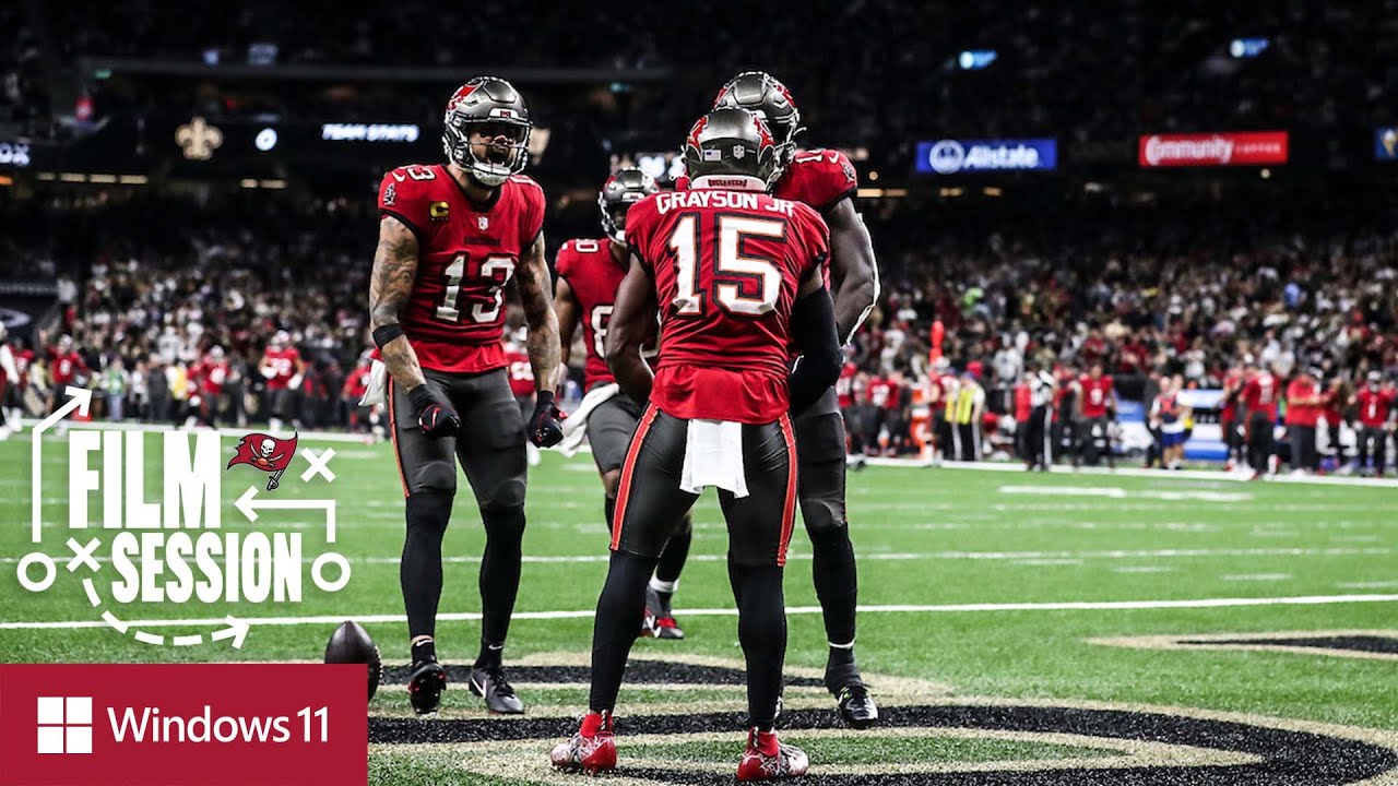 Ronde Barber Breaks Down Bucs vs. New Orleans Saints | Film Session