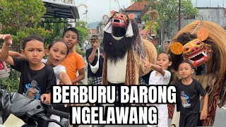 HUNTING FOR A BARONG NGELAWANG‼️ A CHILD CRIED BEING CHASE BY A BARONG