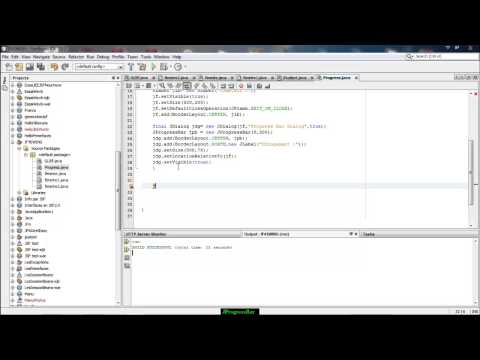 Chraiti Hachem :Formation sur JAVA SWING: 10 ProgressBar2/2