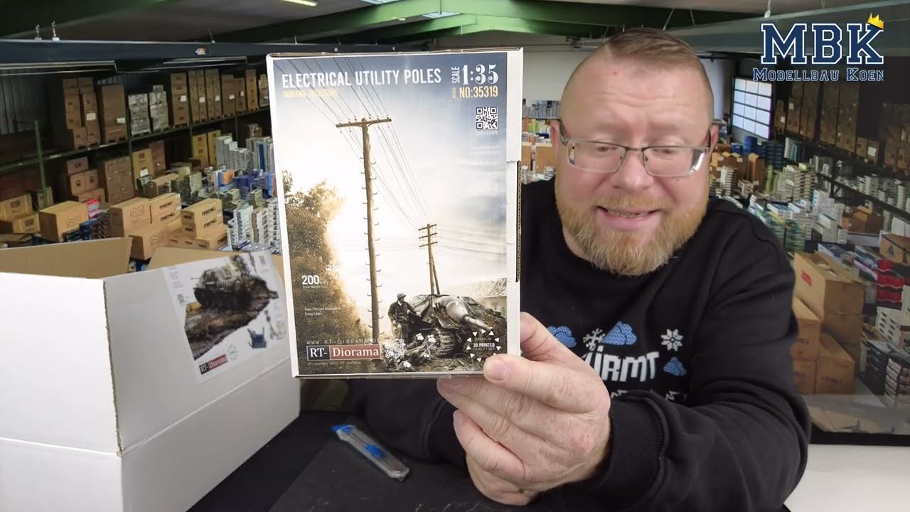 MBK packt aus #1342 – Hürtgenwald zum Nachbauen: Diorama-Basis & Strommasten im Detail