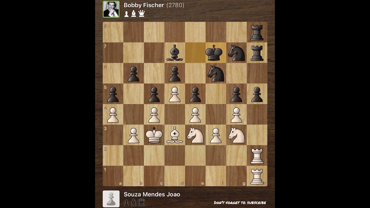 Joao de Souza Mendes vs Robert James Fischer (1959)