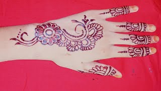 Rakhi Special Back Hand Mehndi Designs || Raksha Bandhan Mehndi Designs 2020